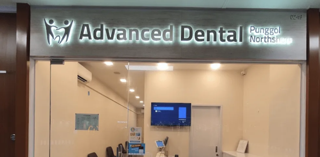 Advanced Dental outlets at northshore plaza singapore