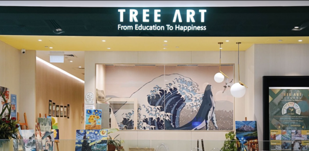 Tree Art outlets at northshore plaza singapore