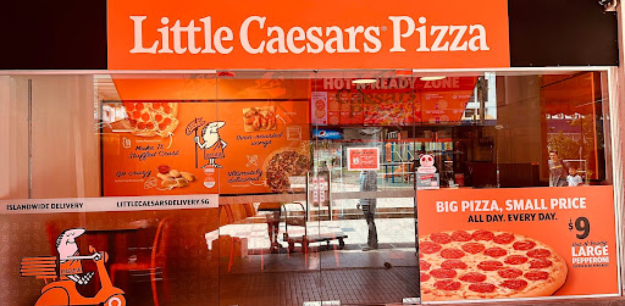 little caesars pizza outlets at northshore plaza i singapore